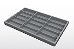 BANDEJA 15 PIEZAS (49,3 x 32)