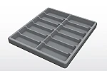 BANDEJA 12 PIEZAS (33,5 x 37,8)